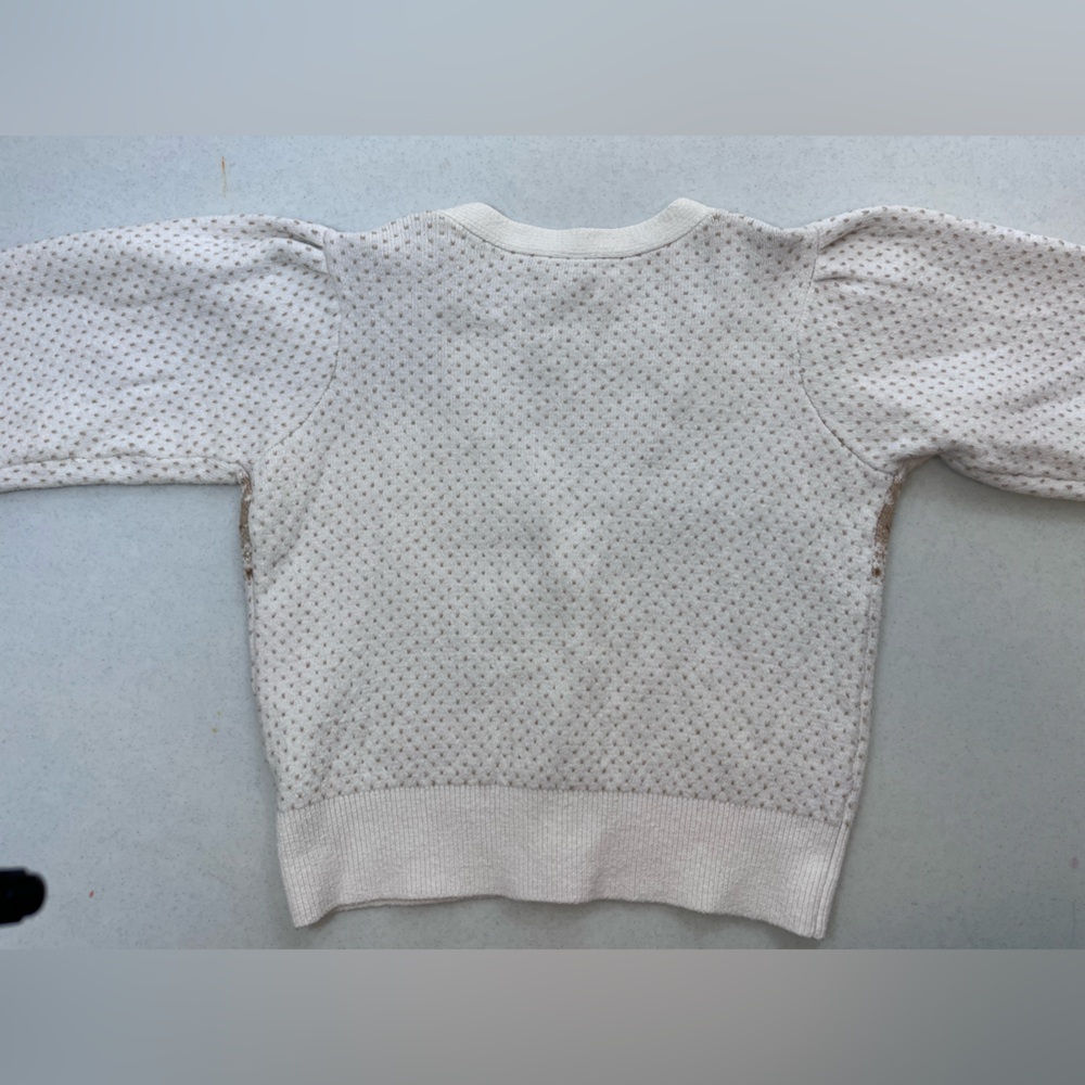 Old Navy Women’s Cream Winter Theme Cardigan Sweater. Size XL (14-16) - Picture 3 of 11